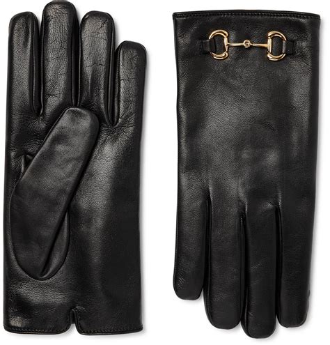 gucci ladies leather gloves|Gucci horse bit gloves.